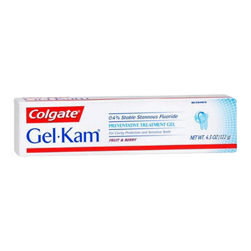 Gel-Kam Fluoride Preventive Treatment Gel, Fruit And Berry Flavor, 4.3 Oz
